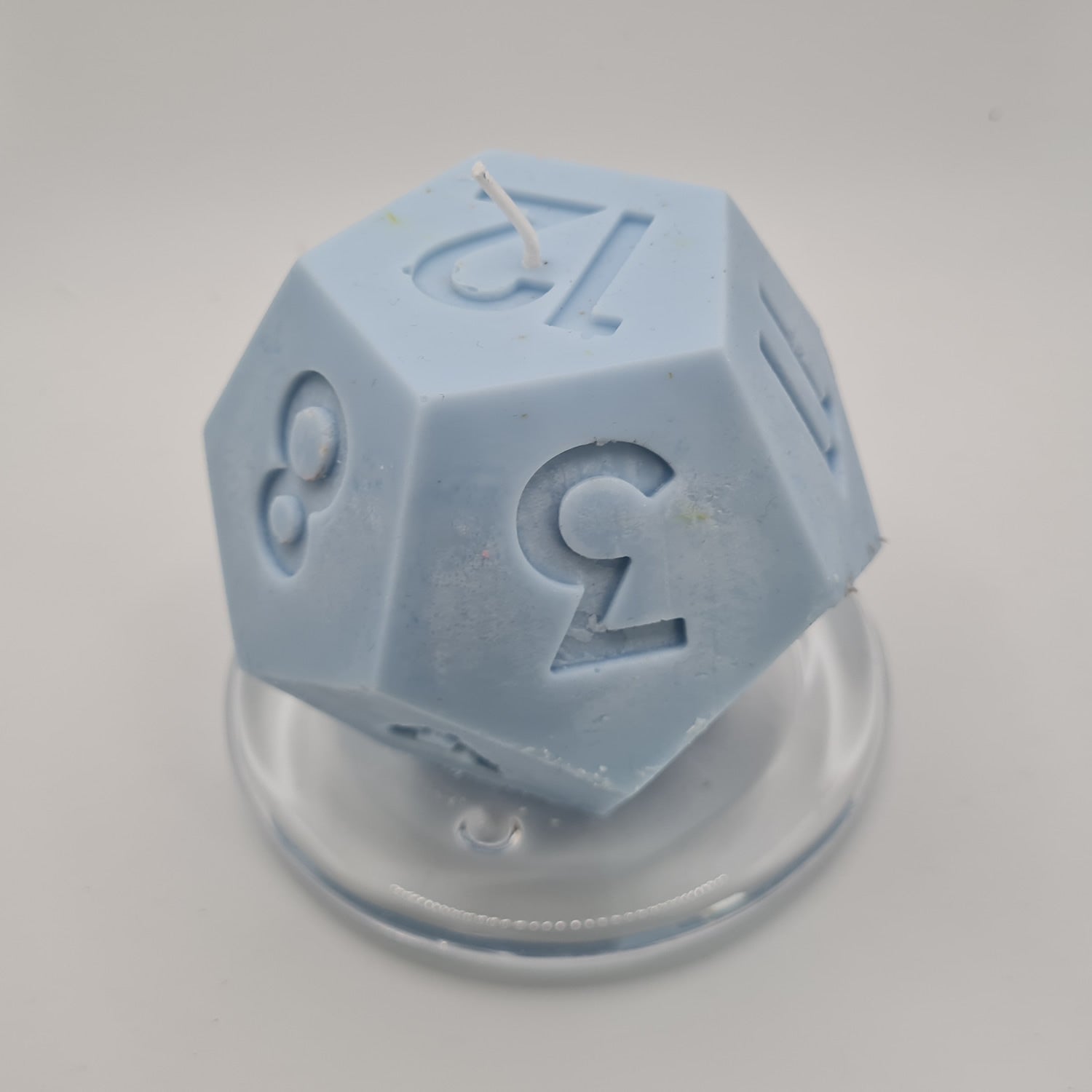 Large Vanilla Scented D12 Dice Candle