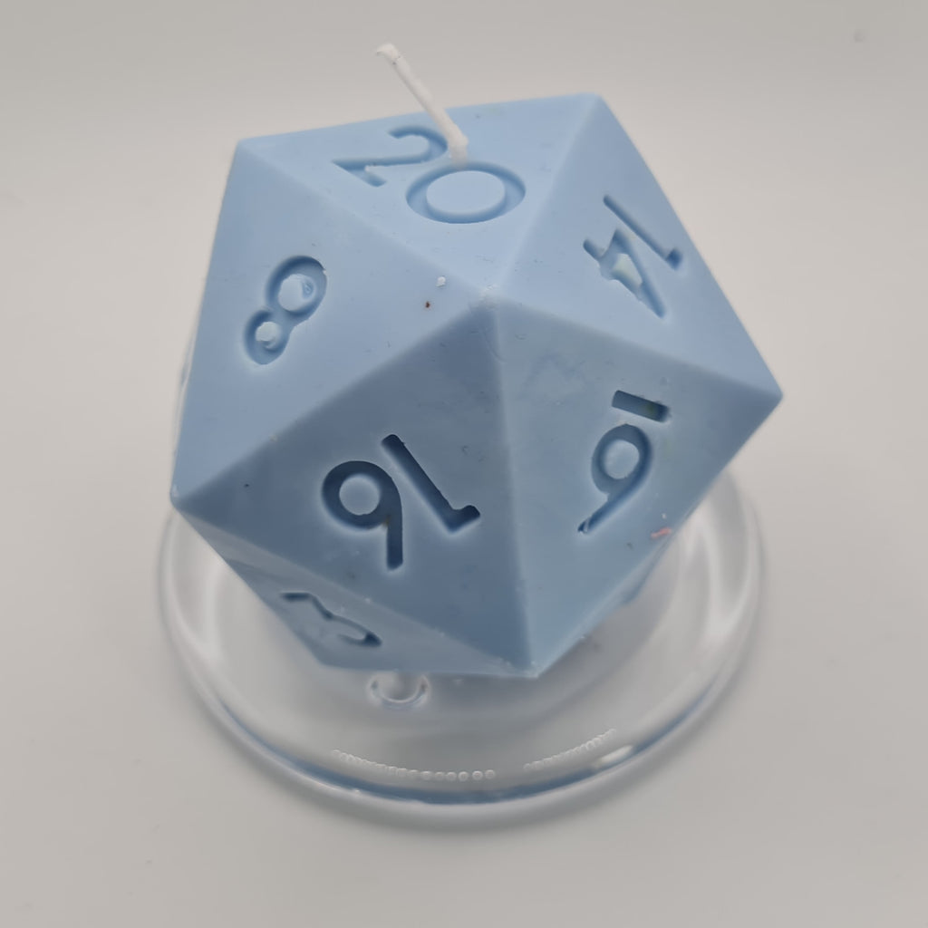 Large Vanilla Scented D20 Dice Candle