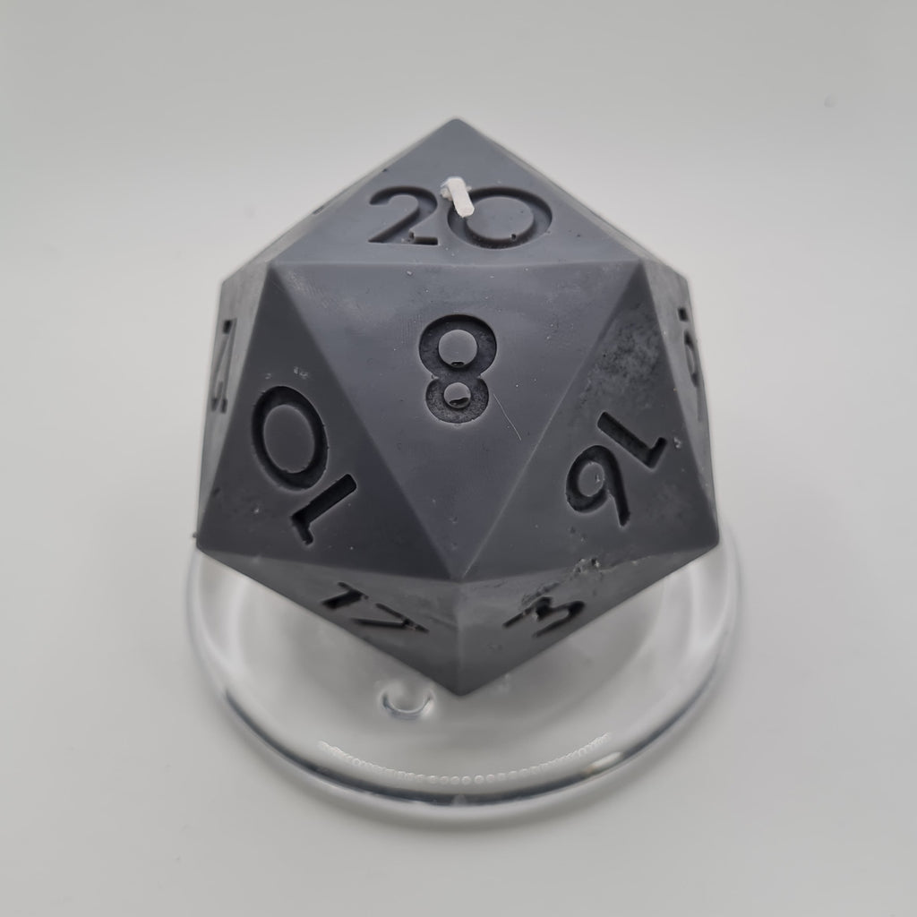 Large Vanilla Scented D20 Dice Candle