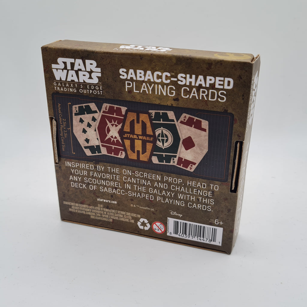 Star Wars Sabacc Shaped Playing Cards