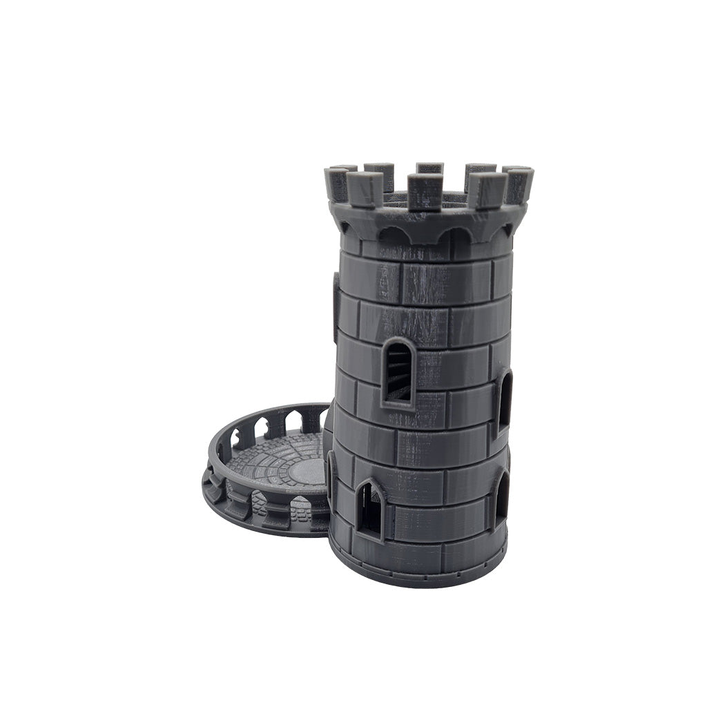 Plastic Dice Tower – Tabletop Gaming Accessory