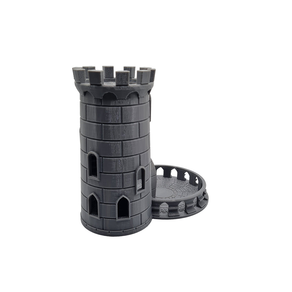 Plastic Dice Tower – Tabletop Gaming Accessory
