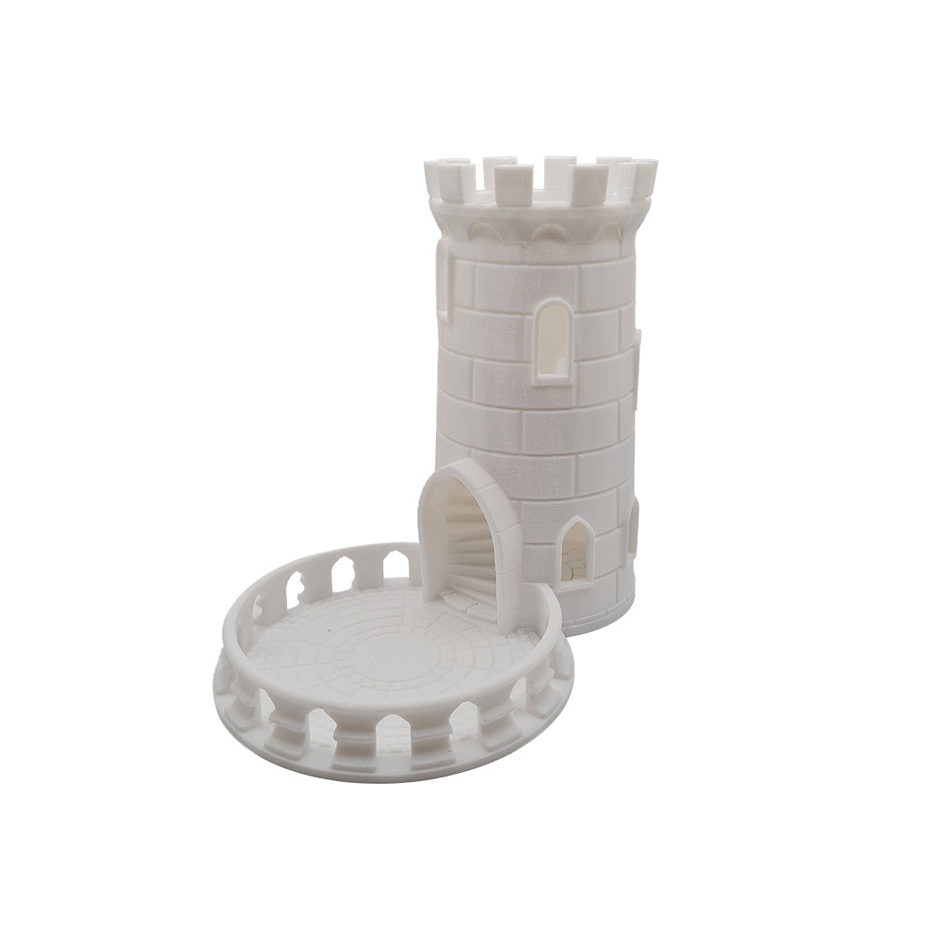 Plastic Dice Tower – Tabletop Gaming Accessory
