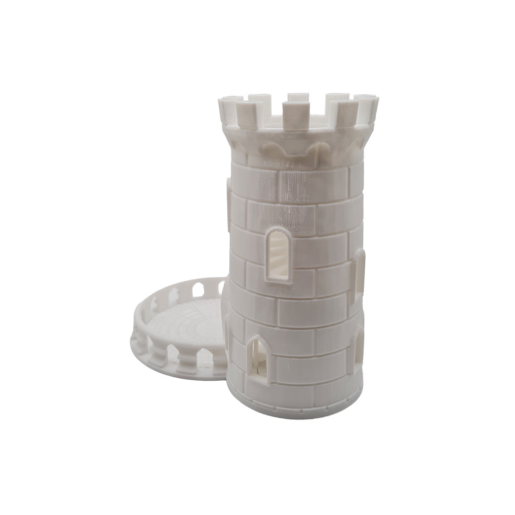 Plastic Dice Tower – Tabletop Gaming Accessory