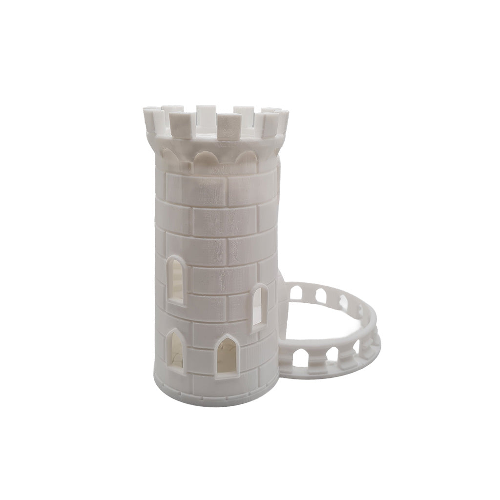 Plastic Dice Tower – Tabletop Gaming Accessory
